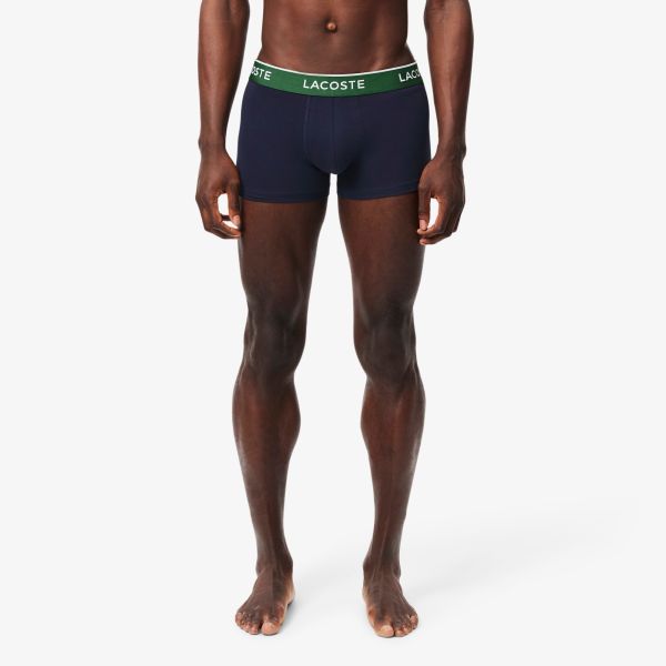 Lacoste Stretch 3-Pack Boxer Navy/Groen/Rood