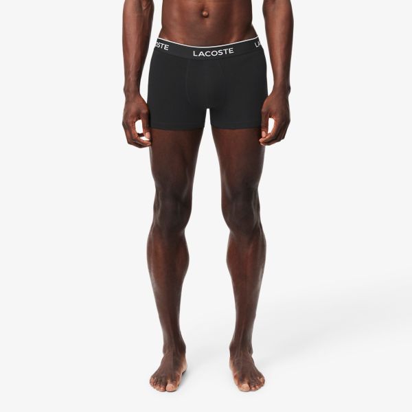 Lacoste Stretch 3-Pack Boxer Wit/Grijs/Zwart