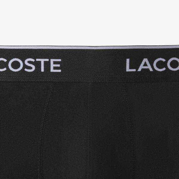 Lacoste Stretch 3-Pack Boxer Zwart