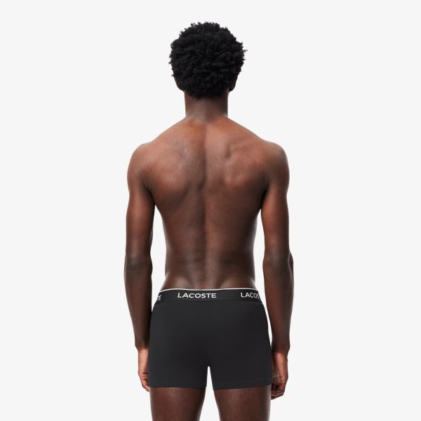 Lacoste Stretch 3-Pack Boxer Zwart