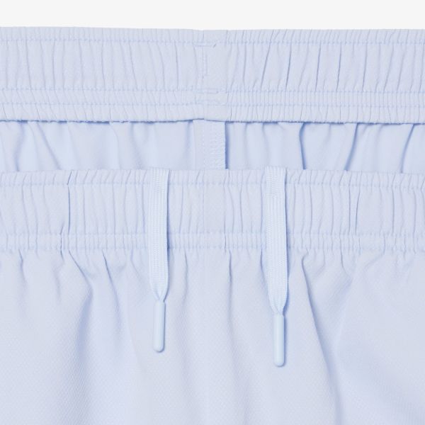 Lacoste Water-Repellent Trainingspak Licht Blauw