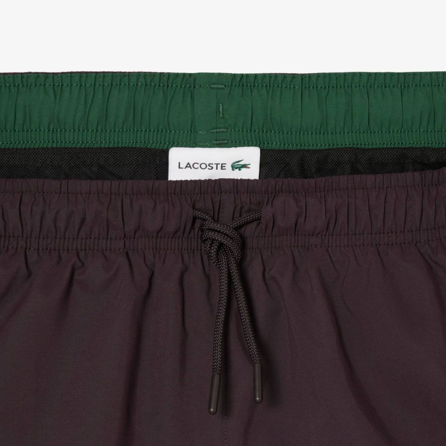 Lacoste Zwembroek Bruin
