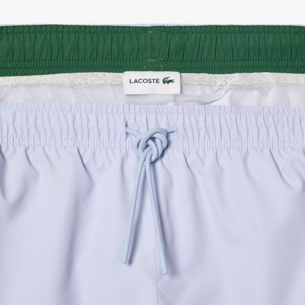 Lacoste Zwembroek Licht Blauw