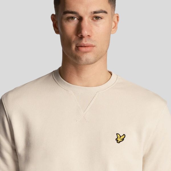 Lyle & Scott Crewneck Sweater Beige