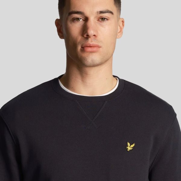 Lyle & Scott Crewneck Sweater Dark Navy