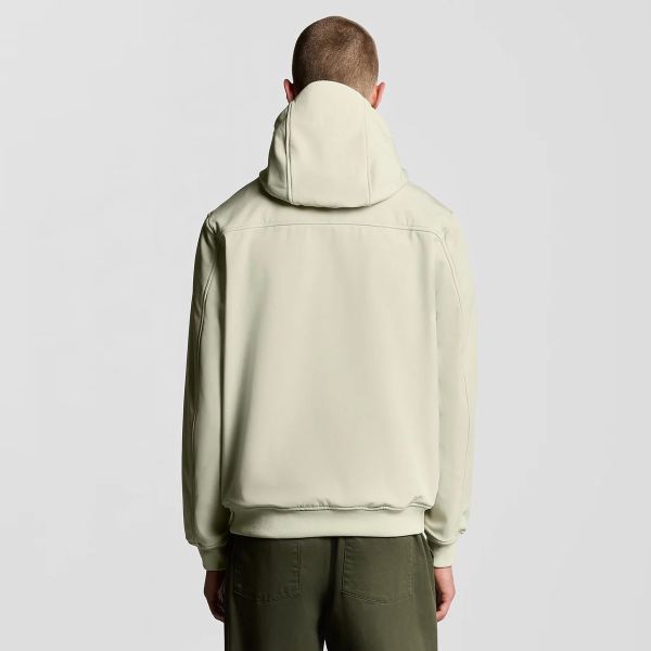 Lyle & Scott Fleece Back Softshell Jack Beige