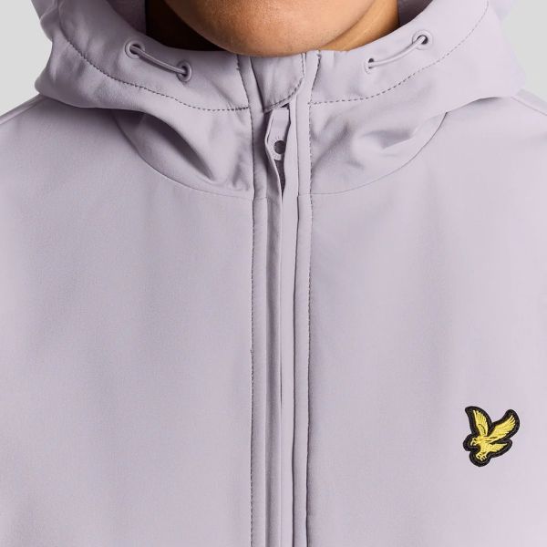 Lyle & Scott Fleece Back Softshell Jack Paars