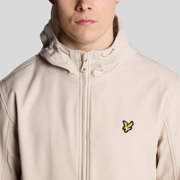 Lyle & Scott Mesh Back Softshell Jack Beige
