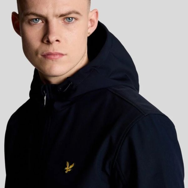 Lyle & Scott Mesh Back Softshell Jack Navy
