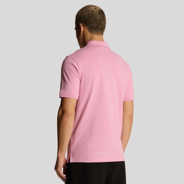 Lyle & Scott Plain Polo Roze