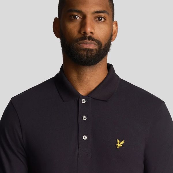 Lyle & Scott Plain Polo Dark Navy