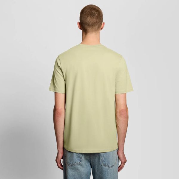Lyle & Scott Plain T-shirt Licht Groen