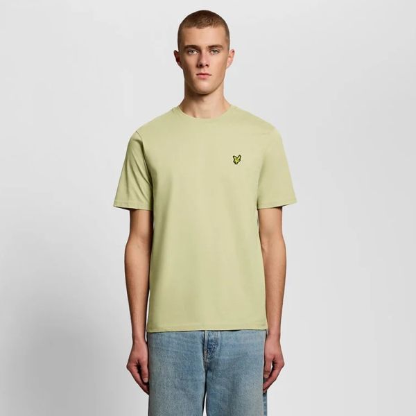 Lyle & Scott Plain T-shirt Licht Groen