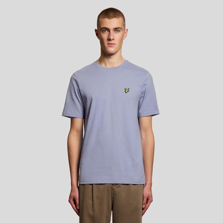 Lyle & Scott Plain T-shirt Paars