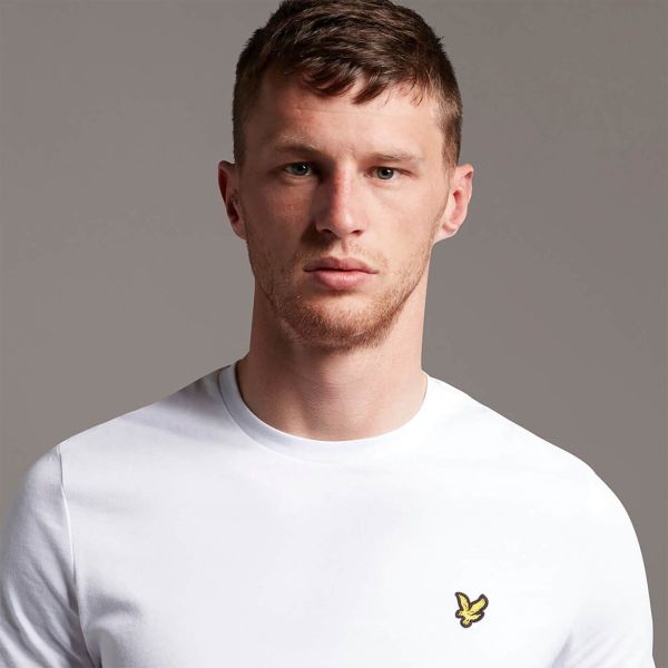 Lyle & Scott Plain T-shirt Wit