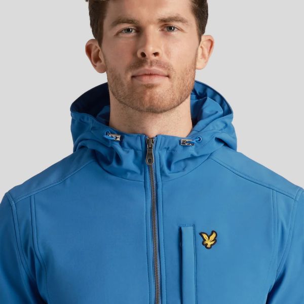 Lyle & Scott Softshell Jack Blauw