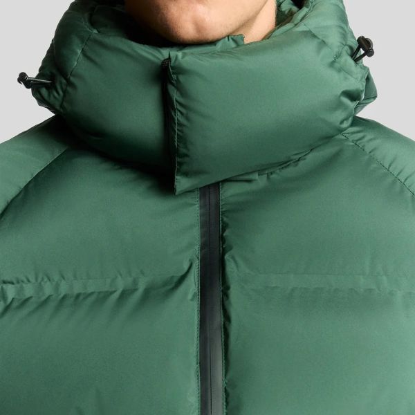 Lyle & Scott Welded Puffer Donker Groen