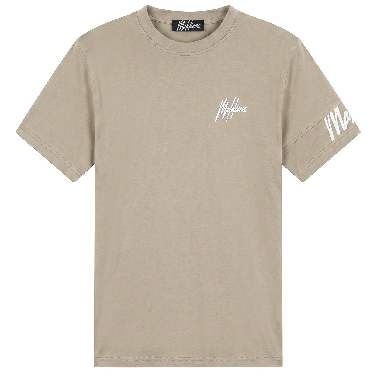 Malelions Captain T-shirt Beige