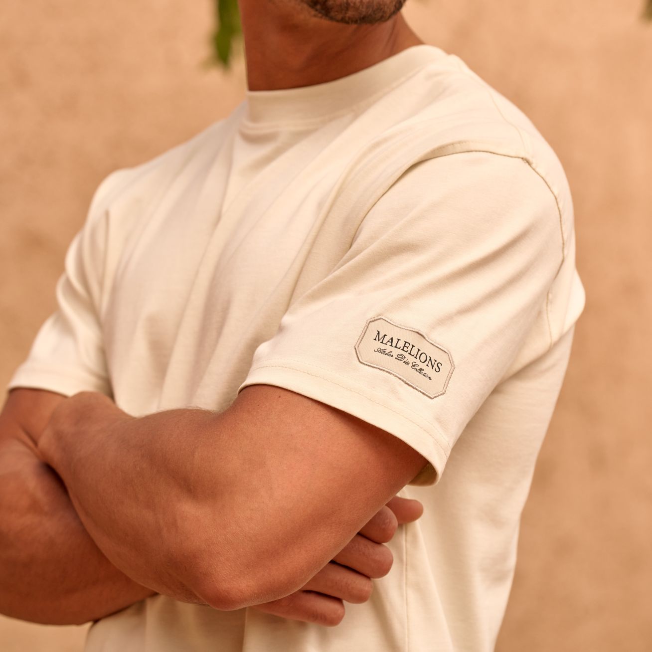 Malelions Collection T-shirt Off White