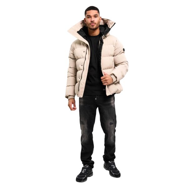 Malelions Porter Parka Beige