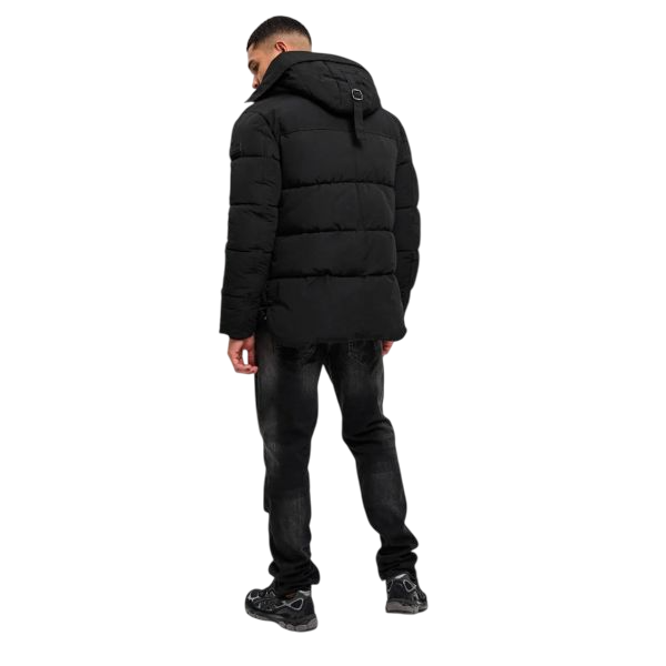 Malelions Porter Parka Zwart