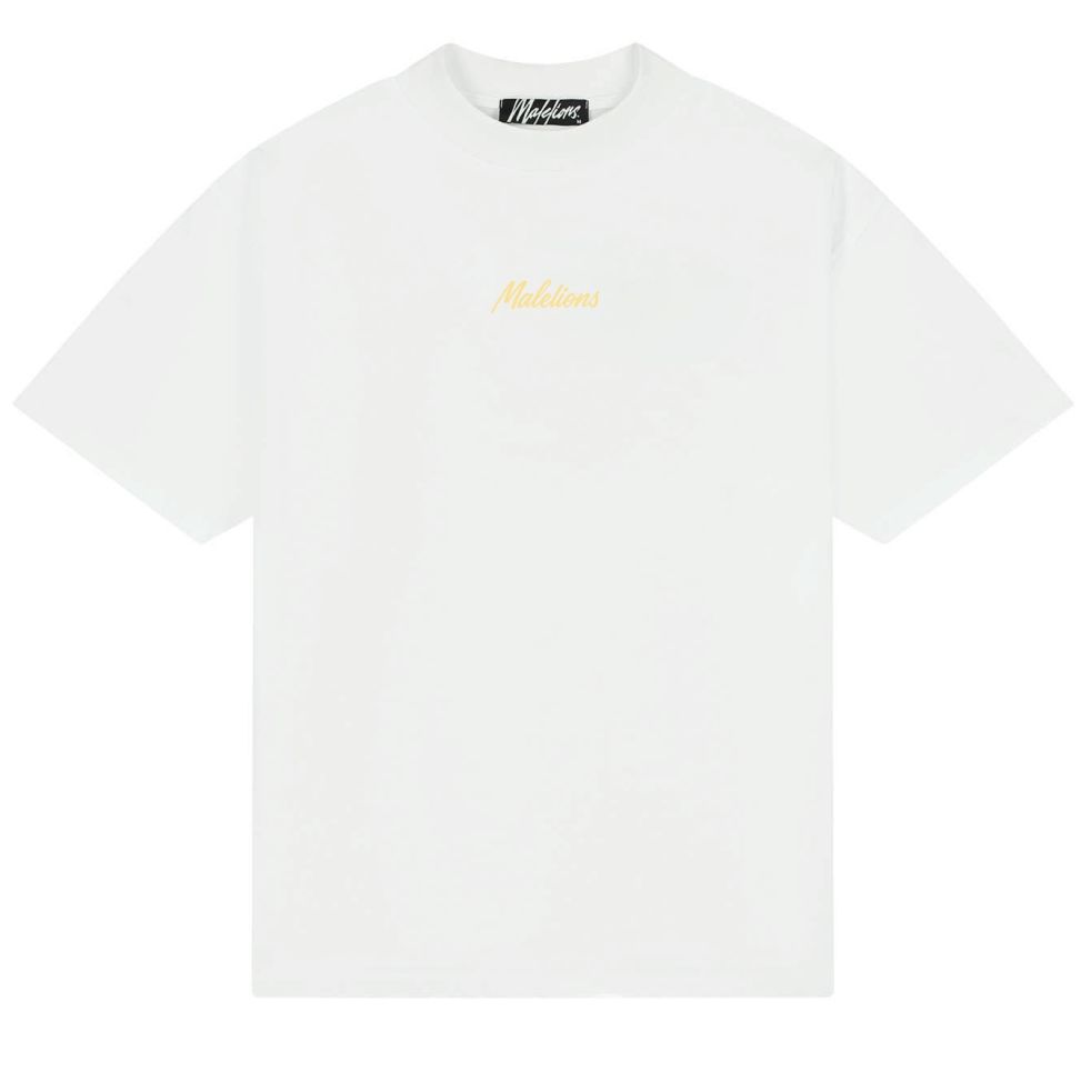 Malelions Relax T-shirt Wit