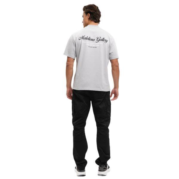Malelions Gallery T-shirt Grijs