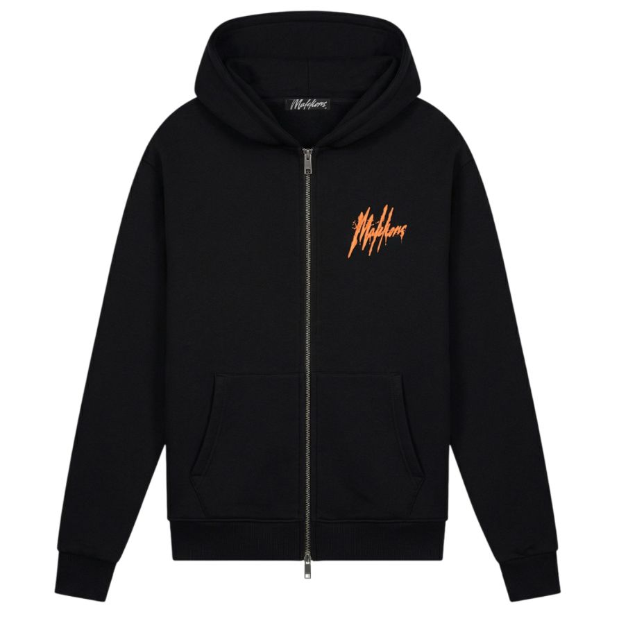 Malelions Signature Drip Vest Zwart/Oranje