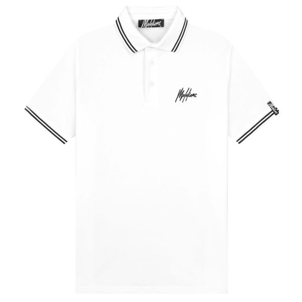 Malelions Signature Polo 2-Pack Wit