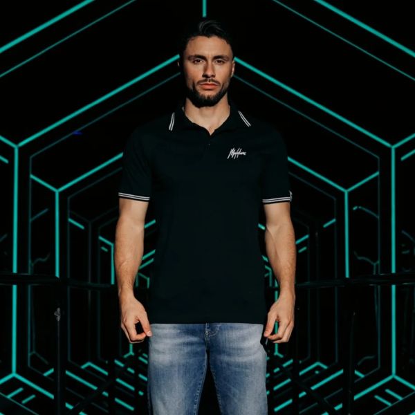 Malelions Signature Polo 2-Pack Zwart
