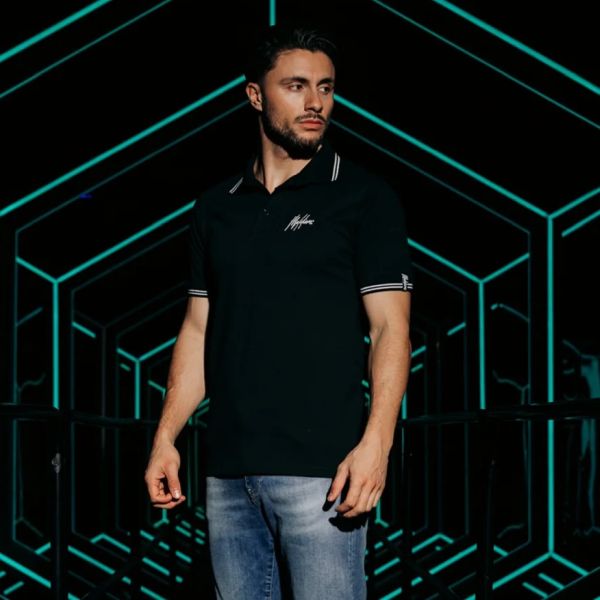 Malelions Signature Polo 2-Pack Zwart