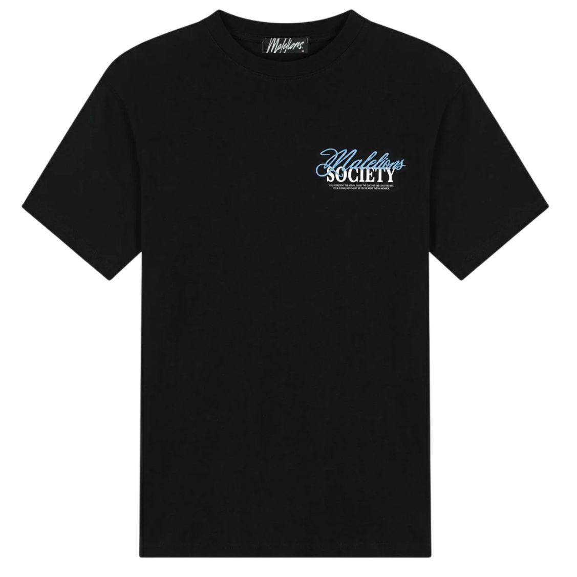 Malelions Society T-shirt Zwart