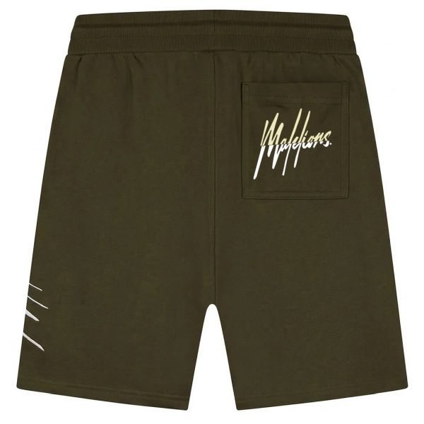 Malelions Split Korte Broek Groen