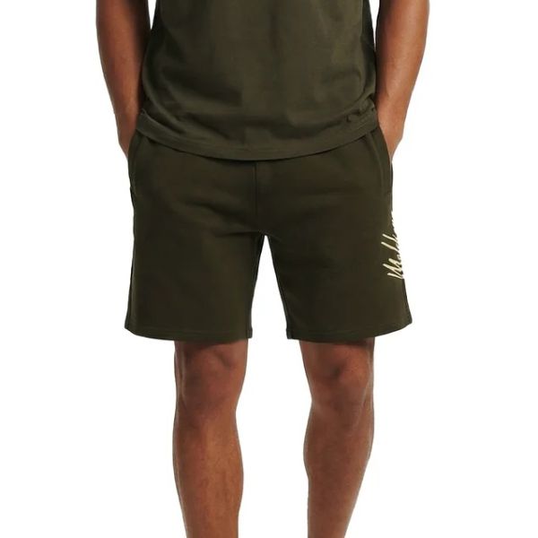 Malelions Split Korte Broek Groen