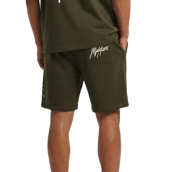 Malelions Split Korte Broek Groen