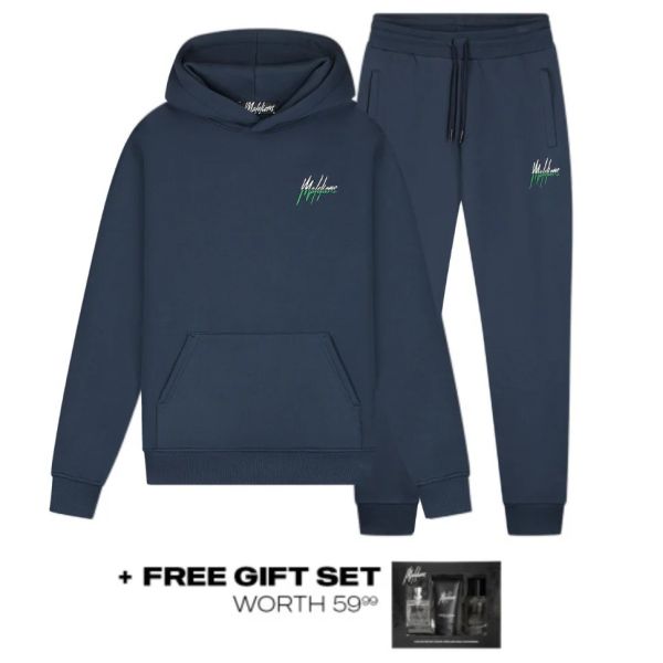 Malelions Split Trainingspak Navy