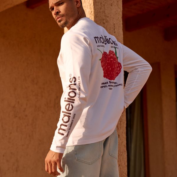 Malelions Sweet Summer Longsleeve T-shirt Wit