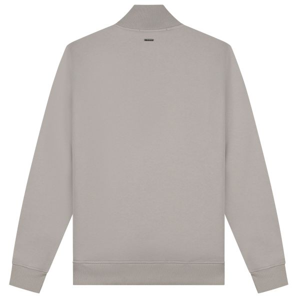 Malelions Turtle Half Zip Sweater Grijs