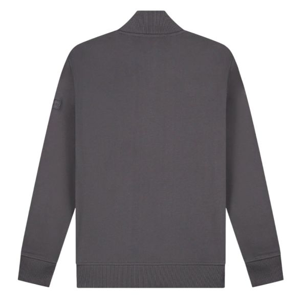 Malelions Turtle Half Zip Sweater Bruin