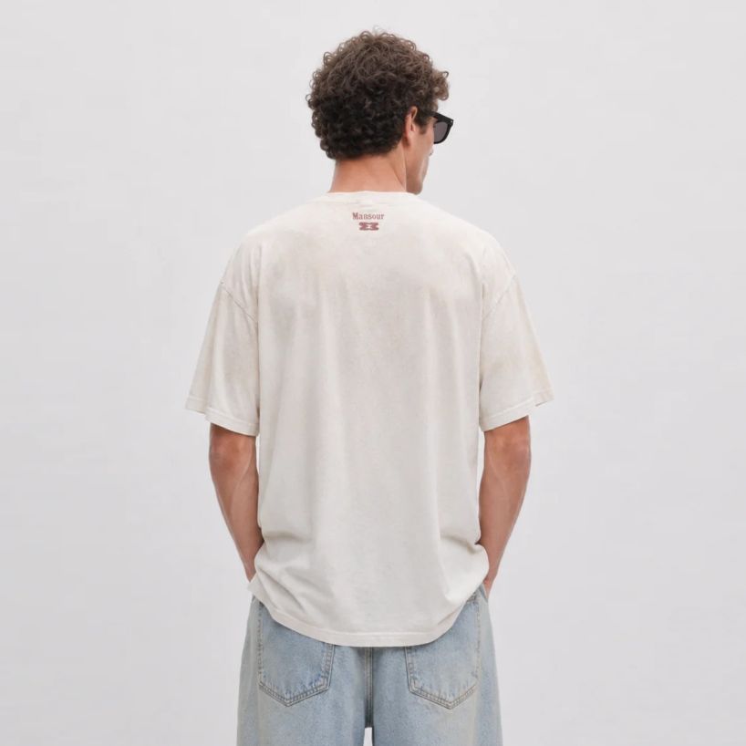 Mansour Cloud Runner T-shirt Off White