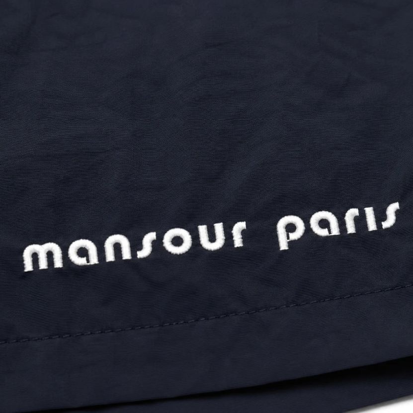 Mansour Logo Zwembroek Navy