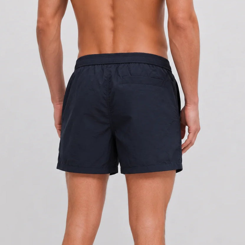 Mansour Logo Zwembroek Navy