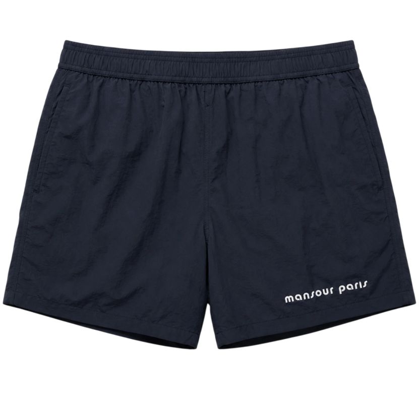 Mansour Logo Zwembroek Navy