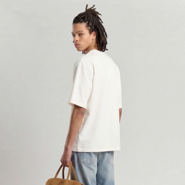 Mansour M Patch T-shirt Off White
