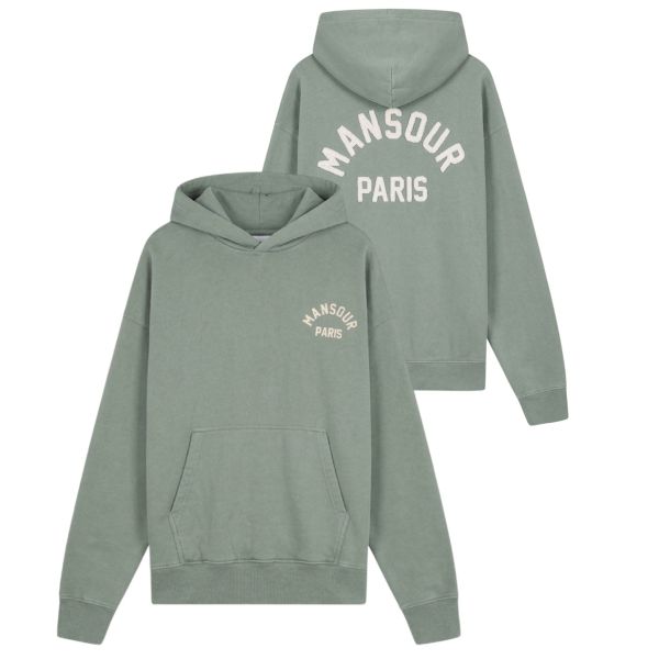 Mansour Paris College Hoodie Groen