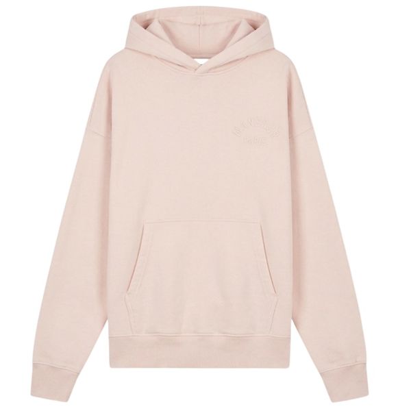 Mansour Paris College Hoodie Roze