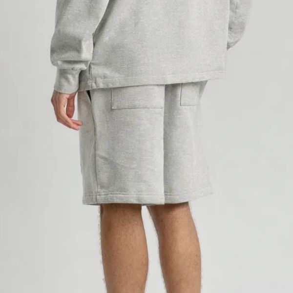 Mansour Paris College Korte Broek Grijs
