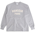 Mansour Paris College Longsleeve T-shirt Grijs