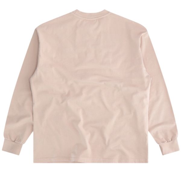 Mansour Paris College Longsleeve T-shirt Roze