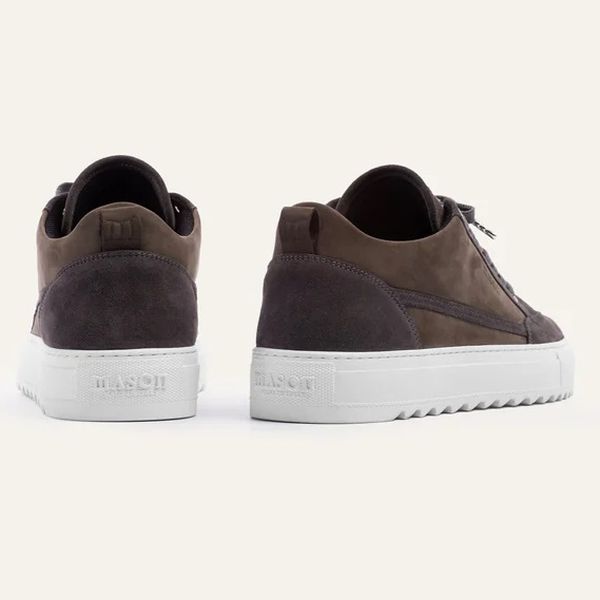 Mason Garments Tia 4B Sneaker Bruin/Antraciet